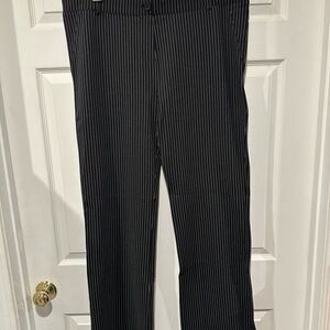 Betabrand Black and White Boot Cut Flare Pants